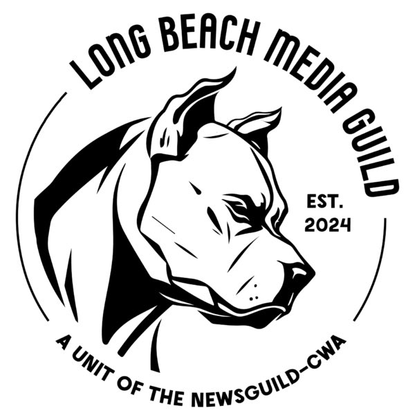 We stand with our brothers and sisters at @LBMGuild ✊🏼 We urge @LongBeachPost management to recognize the guild, rescind the layoffs and come to the bargaining table. ✊🏼