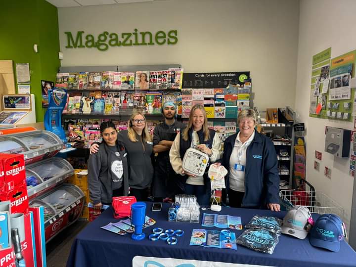 OurJay Foundation is one of the @coopuk good causes in Rugby. They're visited our Gerard Road Store to meet customers to talk about OurJay and the need for 24/7 public accessible defibrillators. Thank you @OurJay25