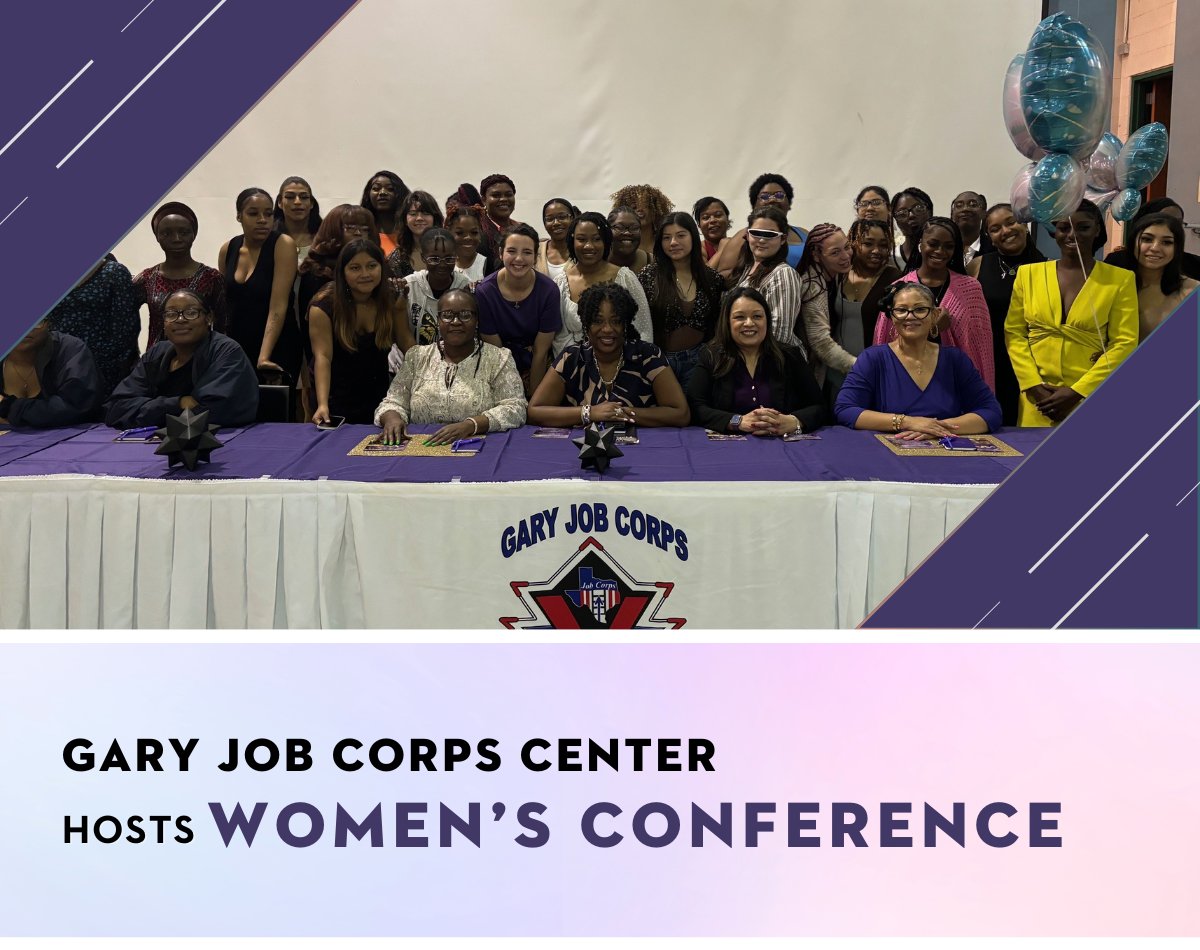 In celebration of Women’s History Month, the team at Gary Job Corps Center hosted an incredible Women’s Conference for more than 300 students and staff.  #WomensHistoryMonth #JobCorps #CareersBeginHere