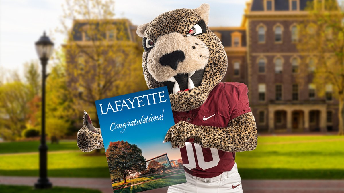 Future Leopards: @Laf_Admissions decisions are updated in the portal, and letters are en route. 📬 Please join us in congratulating the newest members of the Lafayette College community and the class of 2028.