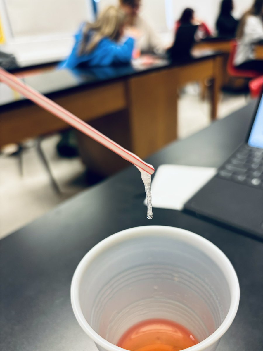 Today in Mr. Baker’s class we extracted DNA from a strawberry. Students were able to see and even touch the DNA! Such a 🍓sweet🍓 experience! @LSlaughter225 @DrOEasternHS @JCPSHighEA_AofL