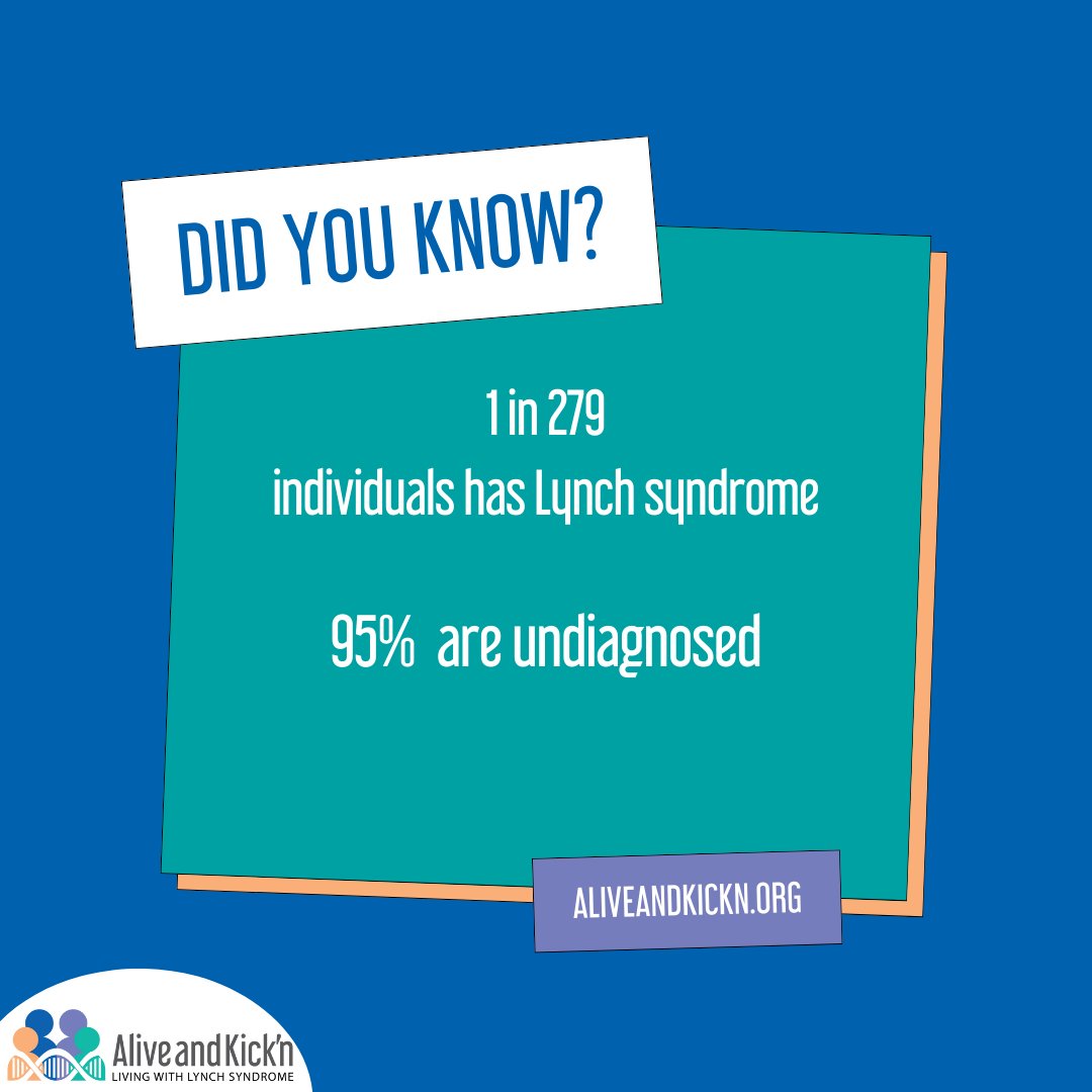 This Lynch Syndrome Awareness Day, let's make a pledge to advocate for genetic testing and early detection. Knowledge is power, and in this case, it could be life-saving. #LynchSyndromeAwarenessDay #AwarenessSavesLives #LivingwithLynch #IamAliveandKickn