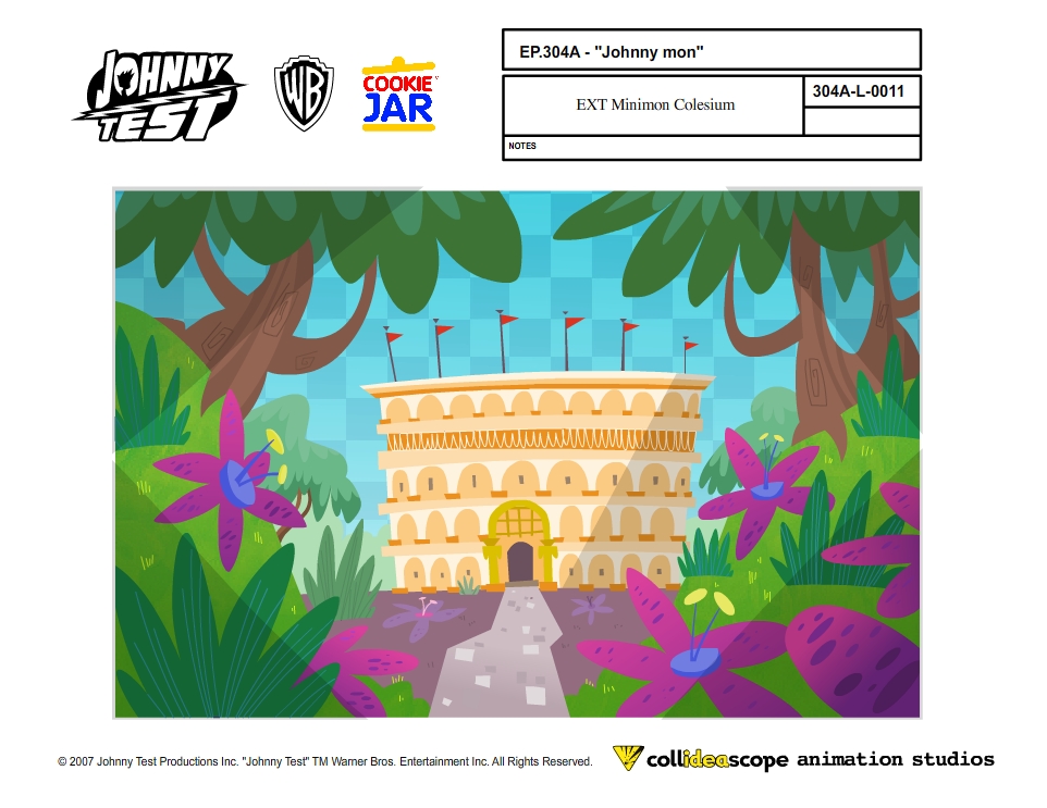 ObsurceJT's tweet image. Johnny&apos;mon Backgrounds
#JohnnyTest