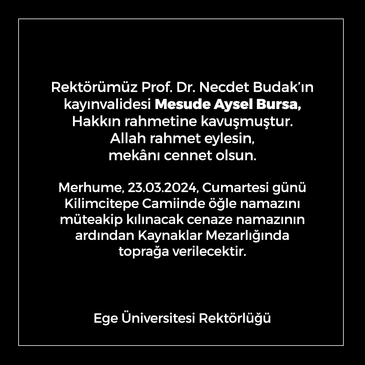 Ege Üniversitesi (@UniversiteEge) on Twitter photo 2024-03-22 20:09:59