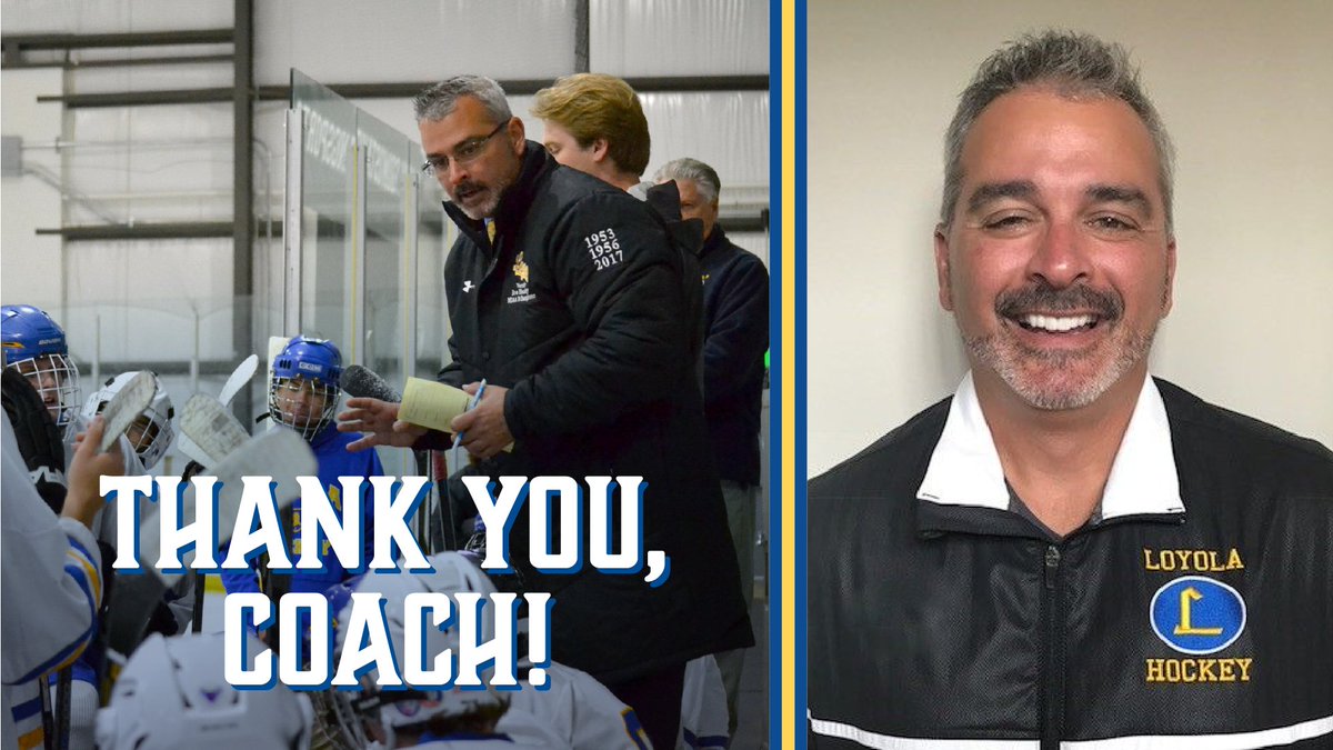 After 12 years of leading our Ice Hockey program, Coach Mike Lortie is stepping down. Please join us in thanking him for his service to Loyola and our Dons. Thanks, Coach! #RDR