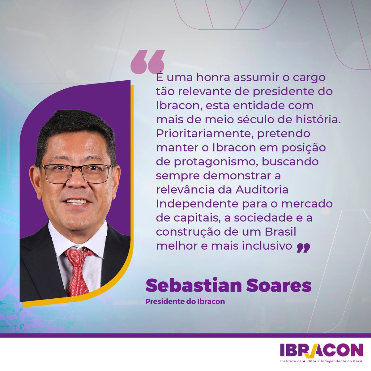 A Cerimônia de Posse do Conselho de Administração e da Diretoria Nacional do Ibracon para a gestão 2024-2026 aconteceu nesta quinta-feira e reuniu centenas de pessoas. #Ibracon #AuditoriaIndependente #DiretoriaNacionalIbracon