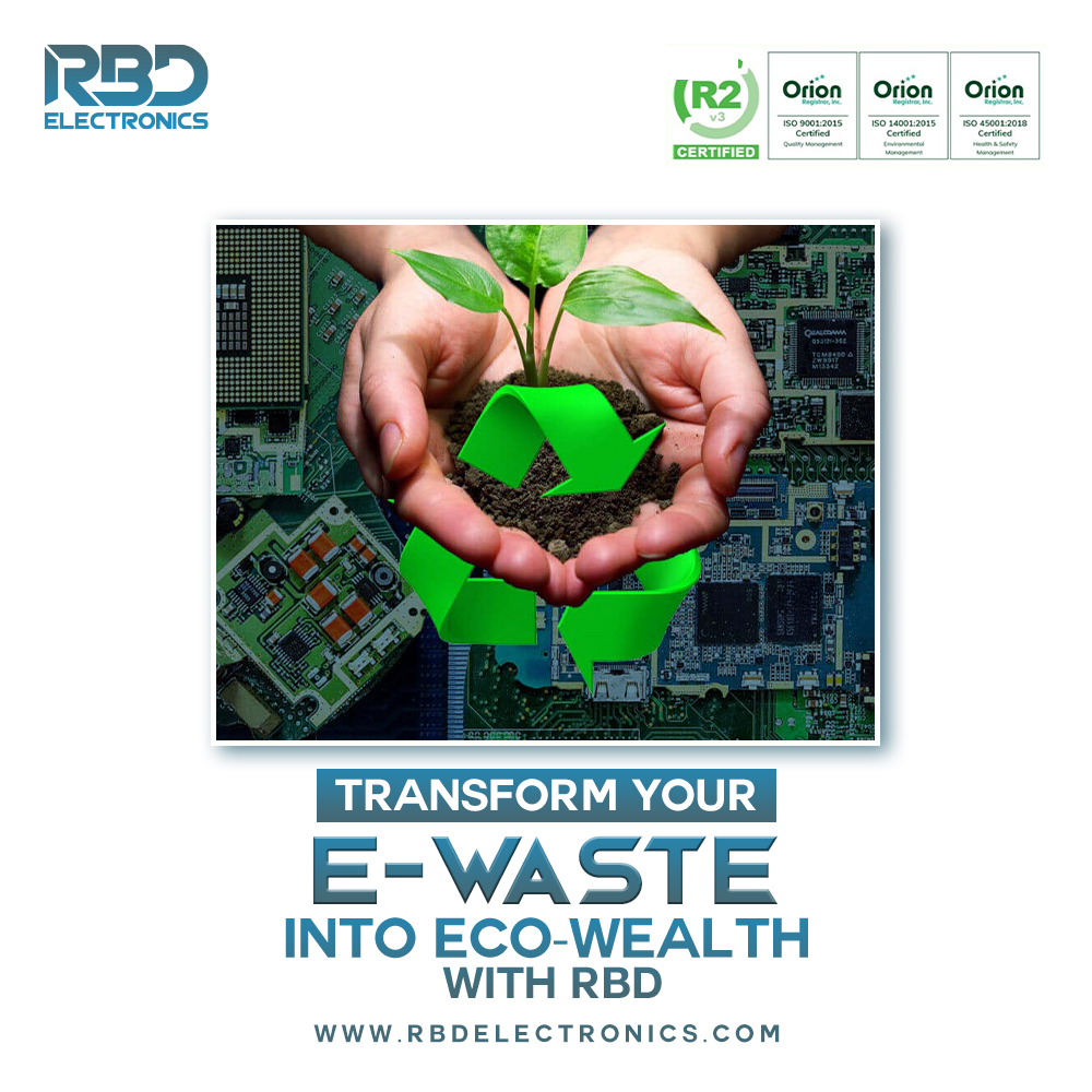 Dive into a future where every piece of electronic waste contributes to environmental sustainability.
Discover How to Turn Your E-Waste into Eco-Wealth Today at rbdelectronics.com

#ROI #refurbishedlaptops #R2V3 #refurbishedtech #refurbishedtechnology #ITAD #harddrivewiping