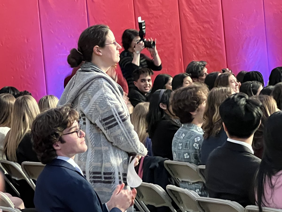 IonaPrep's tweet photo. Congratulations to Aydan Gerber '24 and Mateo Del Rio Lanse '25, 2 of our #ScienceResearchProgram scholars who — under the tutelage of Dr. Katie Saliba P'28,'33 — placed 2nd in their divisions (behavioral &amp; computer science, respectively) at last night's @Regeneron #WESEF Awards! https://t.co/VHEcMA4cwg