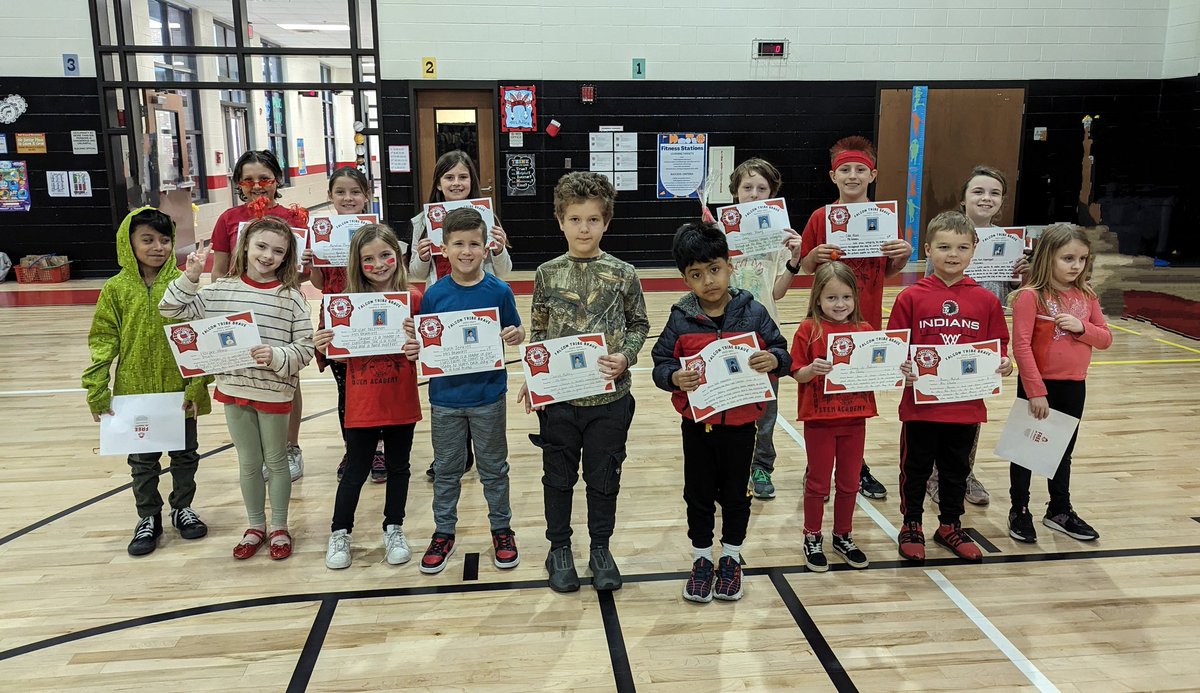Here are the 3rd Quarter Red Falcon Braves! These students are being recognized as role models in showing integrity! We are proud of you! #4tribes1family #ballgroundstrong #BGRocks
