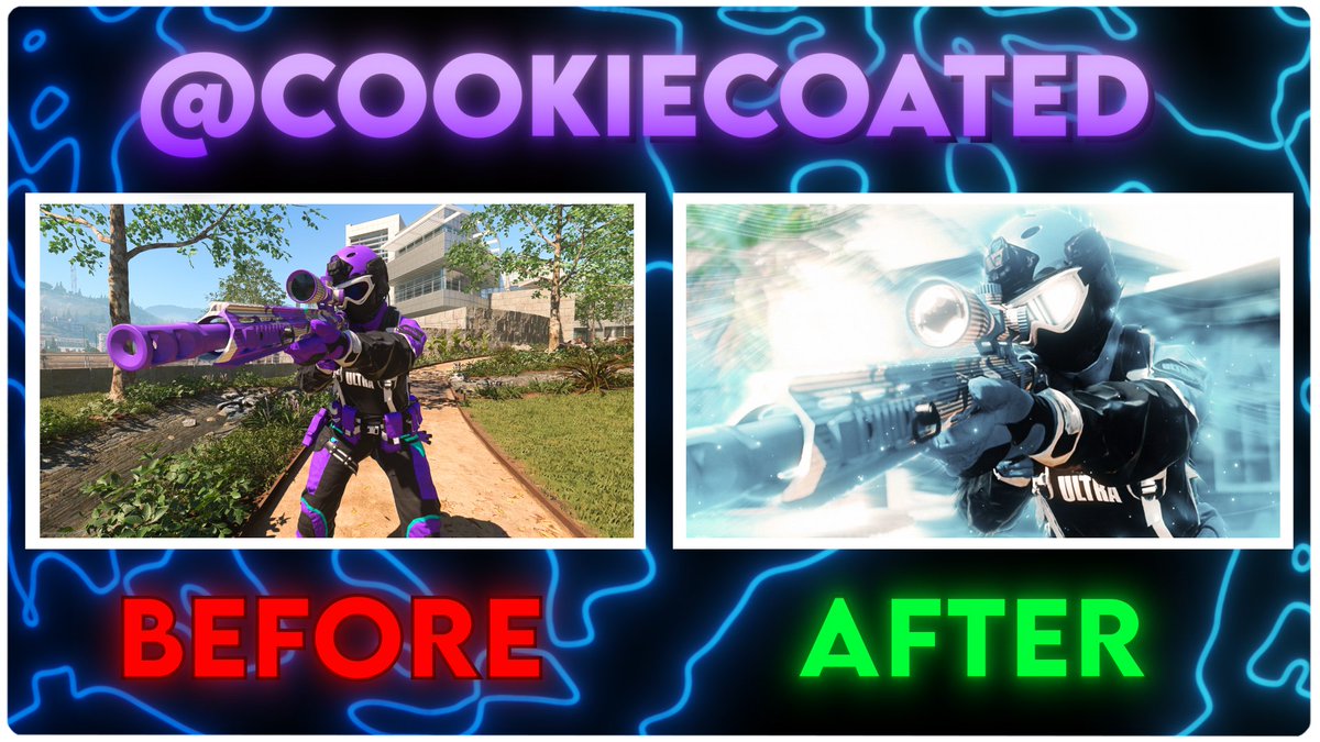 Before &amp; After of a Thumbnail i did awhile ago and its my version of a practice thumbnail that @arrrzn did

DM me for work💼

❤️+♻️ are always appreciated!
