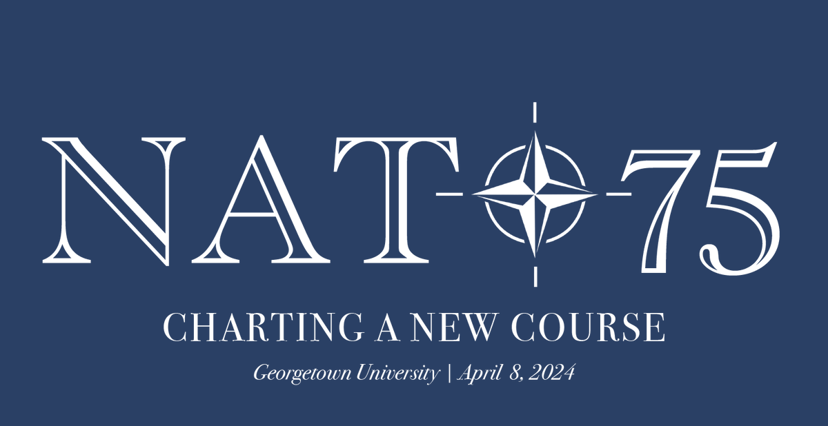 It is 14 days until @NATO at 75! We're looking forward to discussing the past, present, and future of NATO with SACUER Gen. Cavoli @SHAPE_NATO, U.S. Amb. to NATO Smith @USAmbNATO, and other North American & European scholars & practitioners Register ➡ css.georgetown.edu/natoat75/