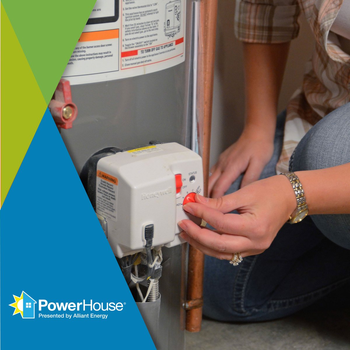 Are you looking for a quick PowerHouse tip? As spring temperatures rise, lower the temperature of your water heater to 120 F. powerhousetv.com