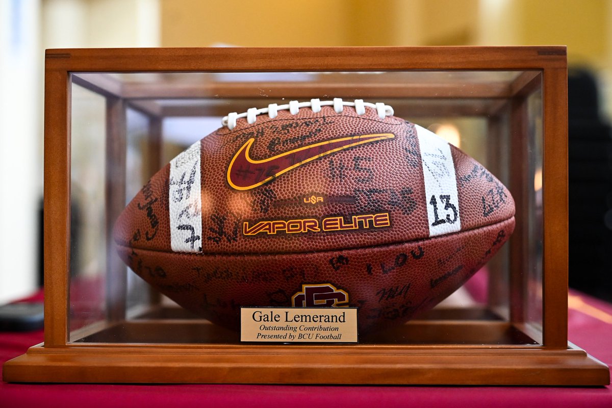 Today, Bethune-Cookman University is honored to receive a generous donation of $1.4 Million from Mr. Gale Lemerand! For our student-athletes, this donation is going to tremendously impact the ways in which they are able to develop both on and off the field. #HailWildcats