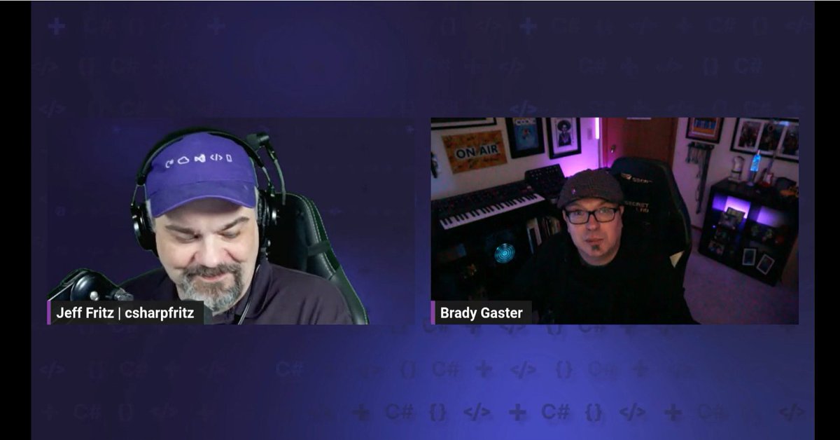 ddskier's tweet photo. Brady Gaster's in the house! Up now at Modern .NET Web Day: Get Your App Built and Deployed with .NET Aspire
. 
Head over to https://t.co/dlvJLc7C33 to learn from the #dotnet lifer!
cc: @csharpfritz @bradygaster #dotnet #aspire #dotnetaspire https://t.co/HwyJ3qNaOi