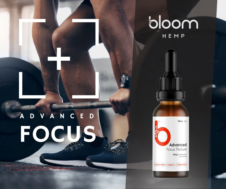 Whether you're aiming to fine-tune your focus at work or simply stay on top of your wellness goals, Bloom Hemp Advanced Focus Tincture is here to support every step of your journey. 

Use GREENNURSE to get 10% Off &amp; Free Shipping! bloomhemp.com/product/focus-…