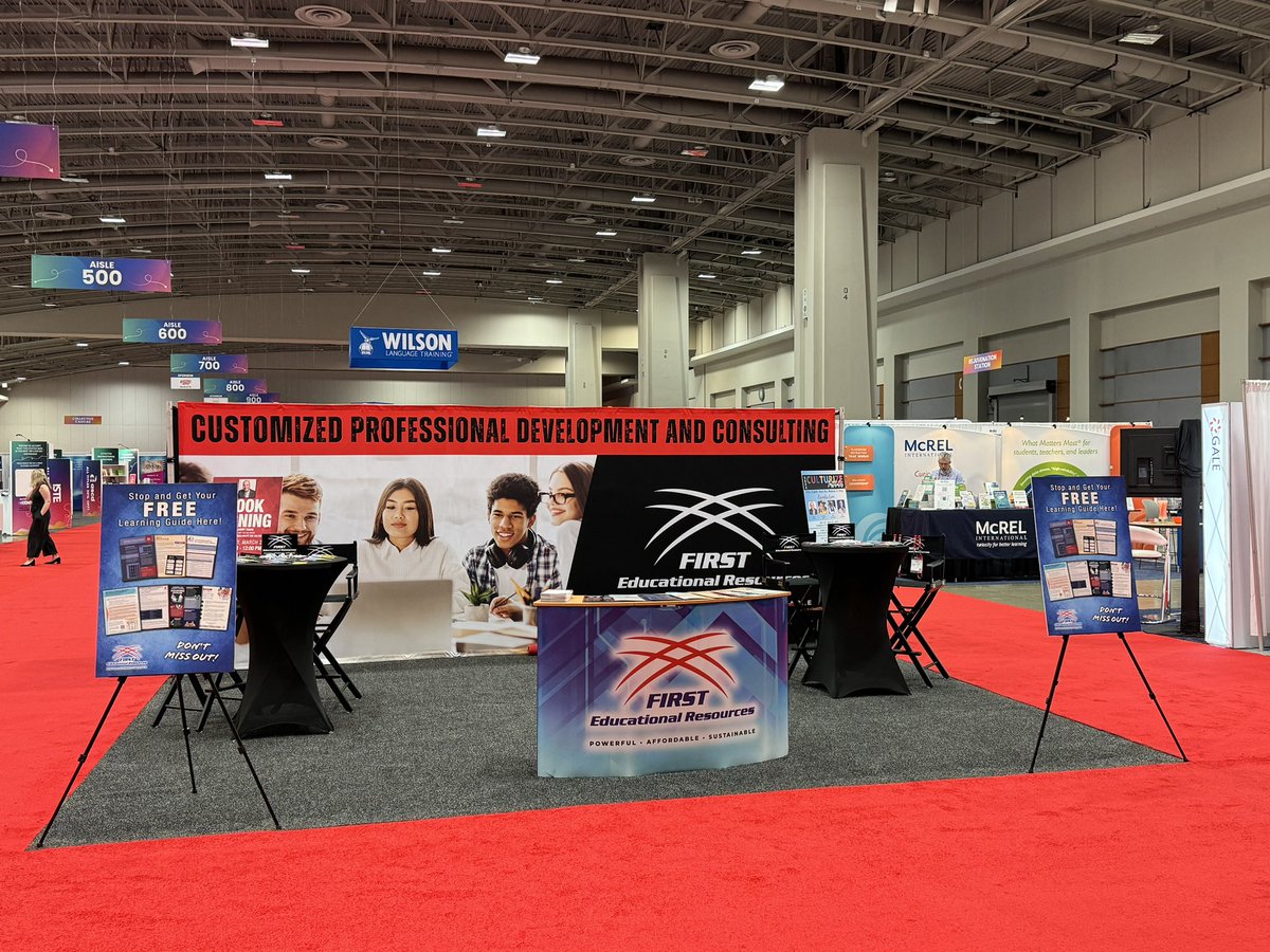 FIRST Education is front and center at #ascd24 this year. Stop by and see us!
