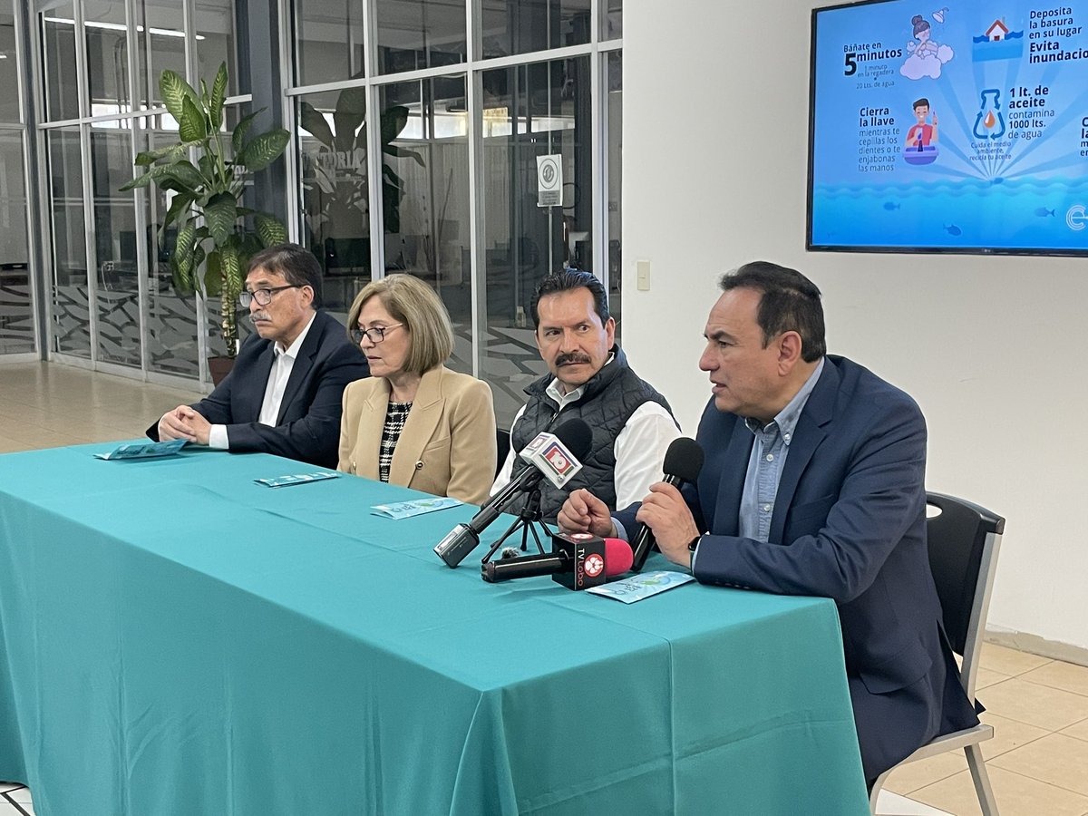 Sallvatoree's tweet image. #Durango | El Consejo Estatal Ciudadano, #CAED y #AMD presentaron una campaña permanente de cuidado del agua. En Durango el desperdicio de agua es alto y debe detenerse. #Noti12