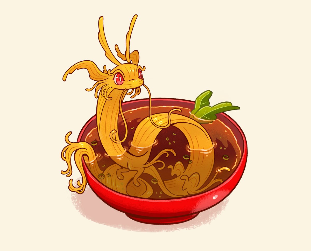 「would you eat these noods? 」|doodlelotlのイラスト
