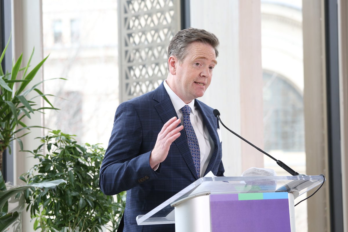 .@univcan's President & CEO @gabrielbmiller shared how Canada's universities play a role in advancing all 3 of the #2024ScorecardReport's pillars. Universities help raise living standards, wages & productivity, & enable students to update their skills for a fast-changing economy.