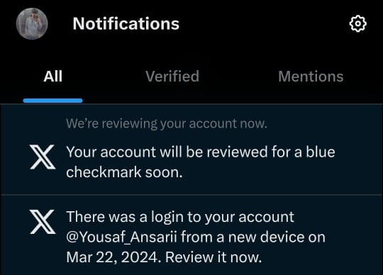 Yousaf_Ansarii's tweet image. Alhumdulillah Blue Tick is coming very soon. Congratulations to those who work with me.🥰❣️
#Ansari