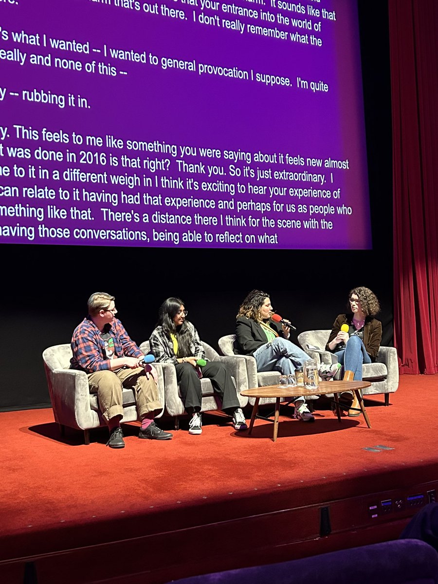 “What I tend to work into my process is making sure there is somebody on the filmmaking team who belongs to every single community that is being represented in the story” - Jen Markowitz, filmmaker of SUMMER QAMP. #HRWFFLDN