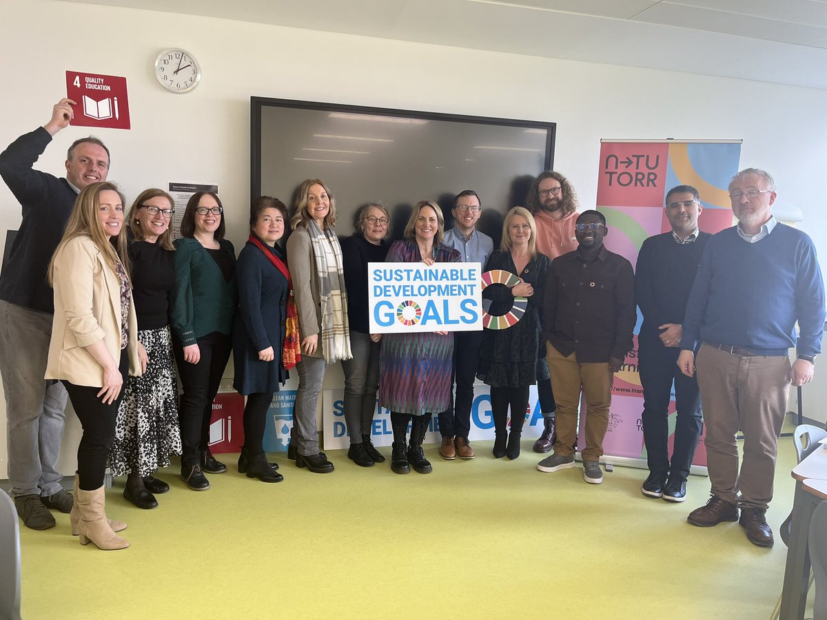 We celebrated #WorldWaterDay today by taking a deep dive into the Sustainable Development Goals. <a href="/BobbyMc2014/">Bobby McCormack</a> from <a href="/devperspectives/">DP</a> captained a fantastic participatory workshop, thanks to all of the participants &amp; <a href="/ntutorr/">N-TUTORR</a> for supporting this event &amp; #ESD at <a href="/DkIT_ie/">DkIT</a> 💧🌎