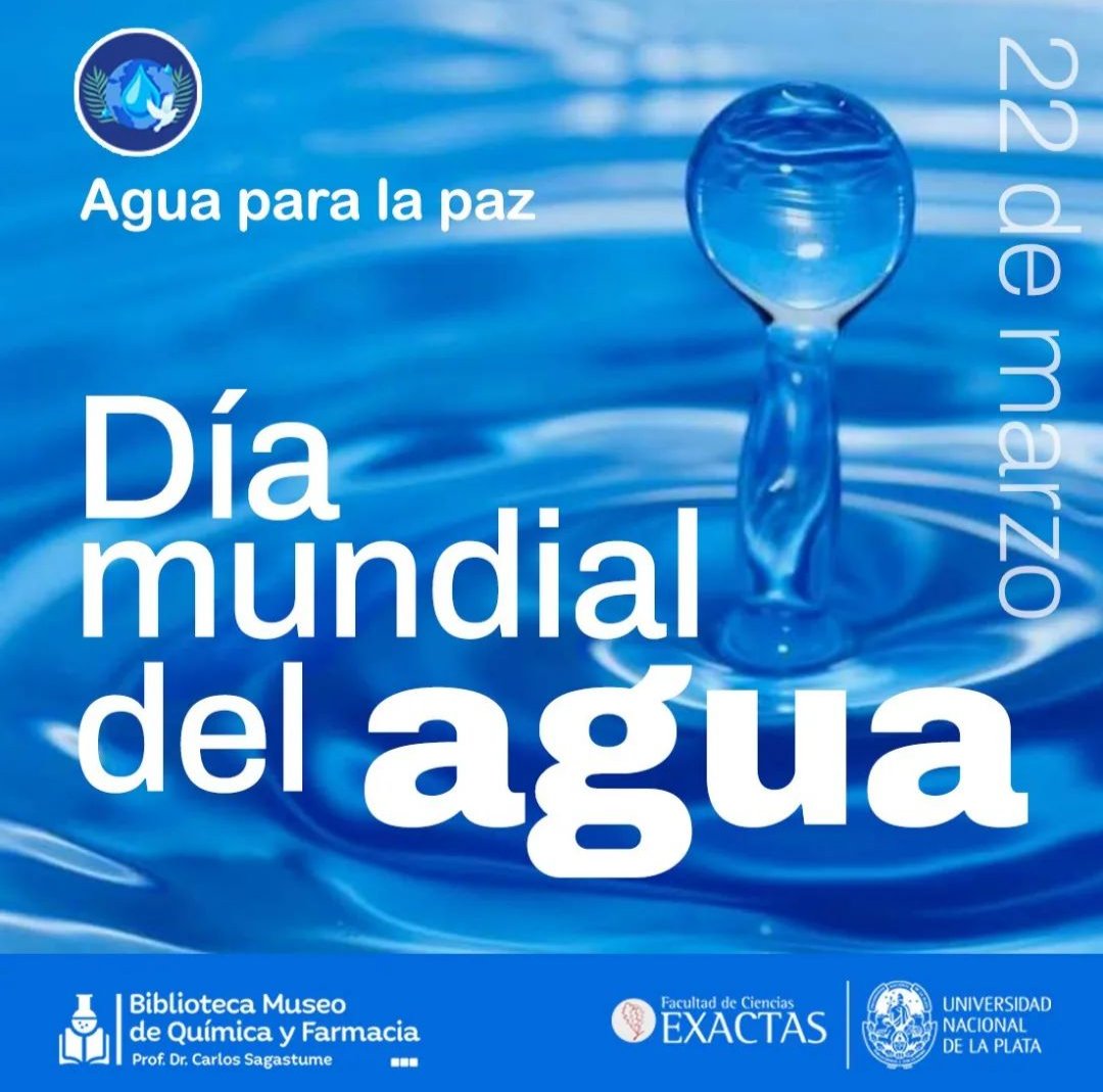 22 de marzo Día mundial del agua En el año 1993, la ONU declaró oficialmente que el 22 de marzo se celebre el Día Mundial del Agua. El objetivo es crear conciencia sobre la importancia de preservar este recurso, este año, lo hace bajo el lema 'Agua para la paz'.