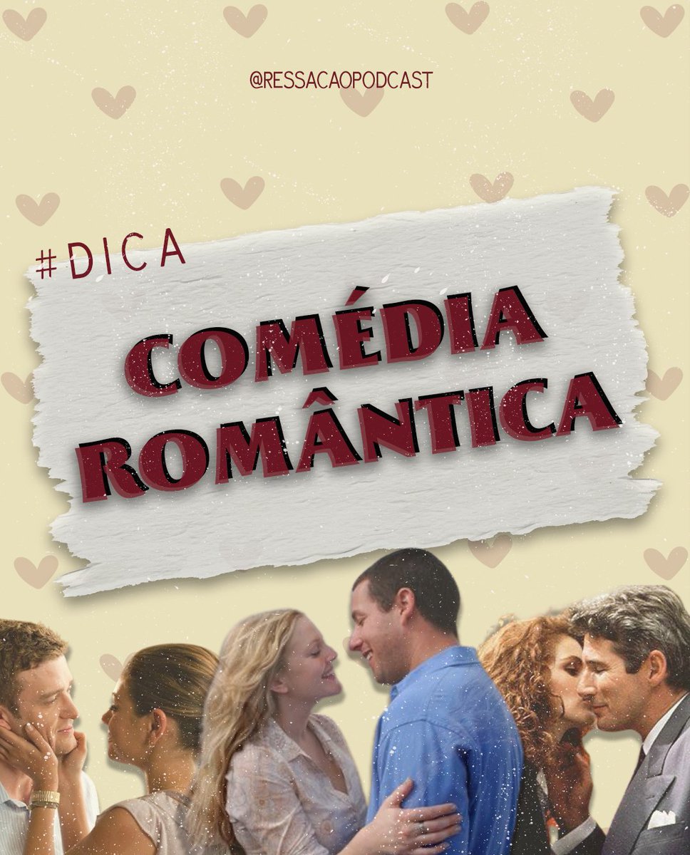 ressacaopodcast's tweet photo. A #DicadoRessaca de hoje, é com aquelas paixões que antes de fazer a gente suspirar, vai fazer a gente gargalhar, ... e muito!!!! https://t.co/a5u2Y11Nzn