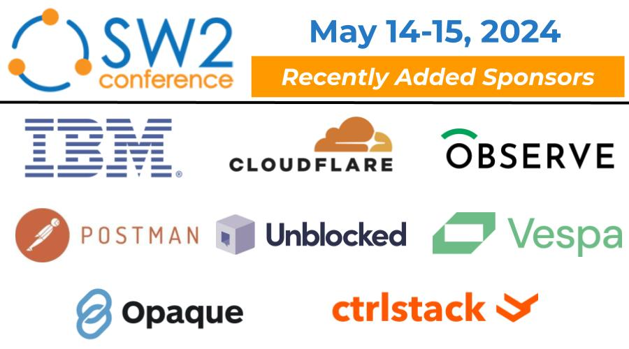 A big thank you to our SW2con sponsors!