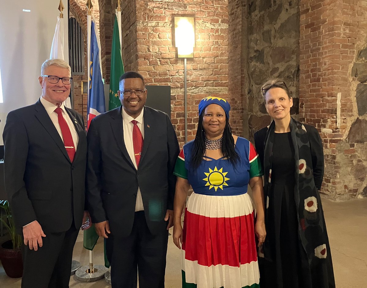 Today celebrating the independence of Namibia