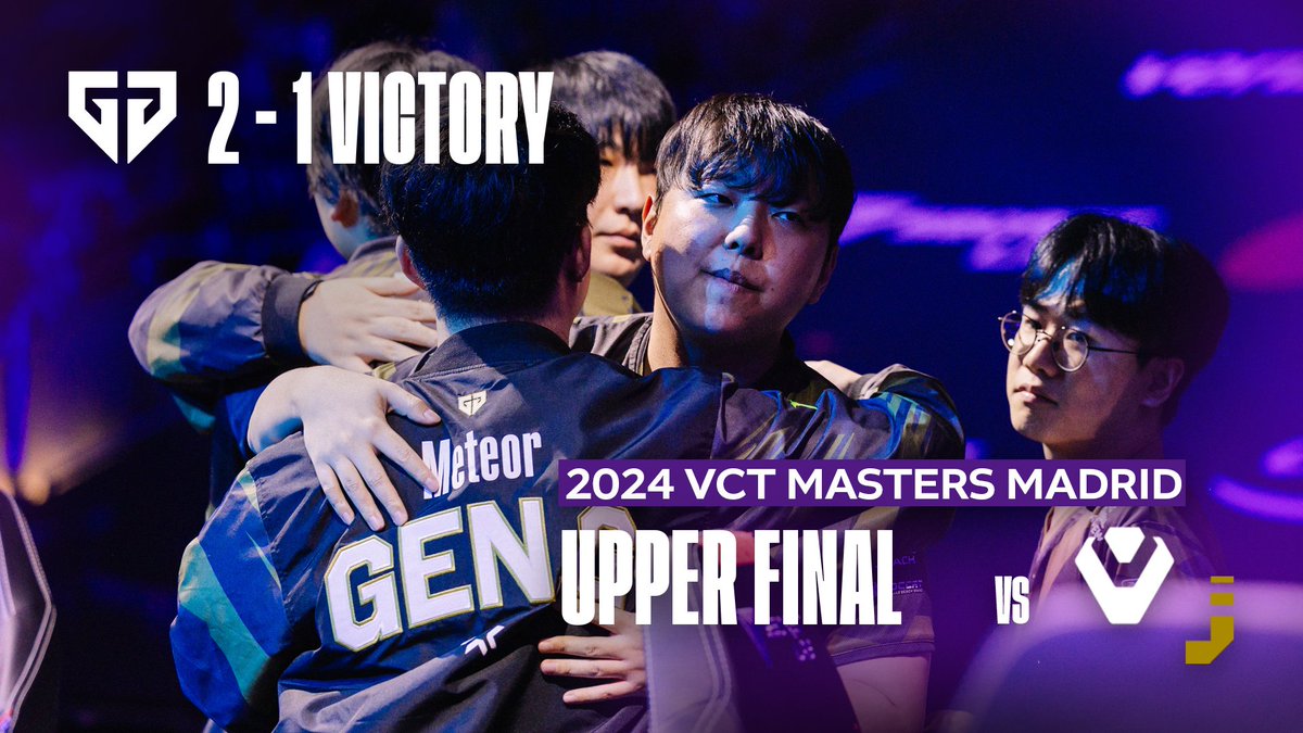 geng_gold's tweet photo. Gen.G VALORANT Making History | Match Highlights vs SEN
대한민국 최초 마스터스 결승 진출! 발로란트 역사가 바뀌는 순간
👉 https://t.co/GgHhyDNykk
#TIGERNATION #GENGVAL #GOLDENWAY https://t.co/SzG8ZwX2Y8