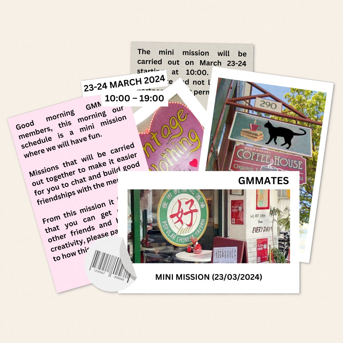 (...) mini mission is being executed! ⭐️