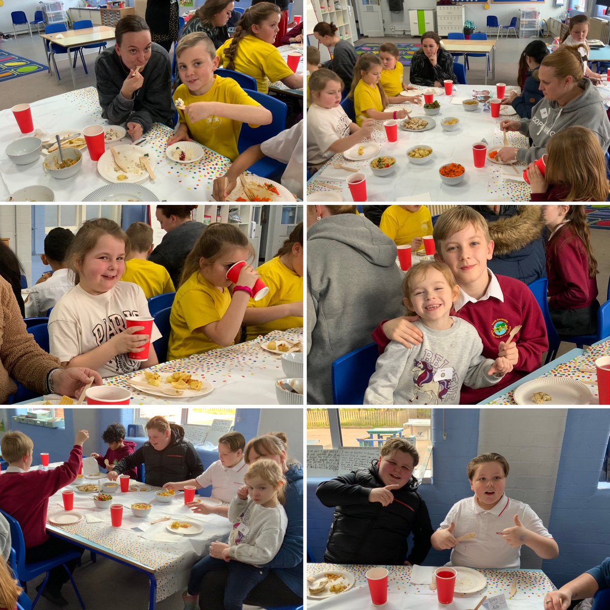 Well done to all of our little chefs for producing a taster menu for members of their family to enjoy. 
@Year3SouthCamPr @Year5SouthCamPr  
#CookingClub #HealthySchools #WeLoveSouthCamberley