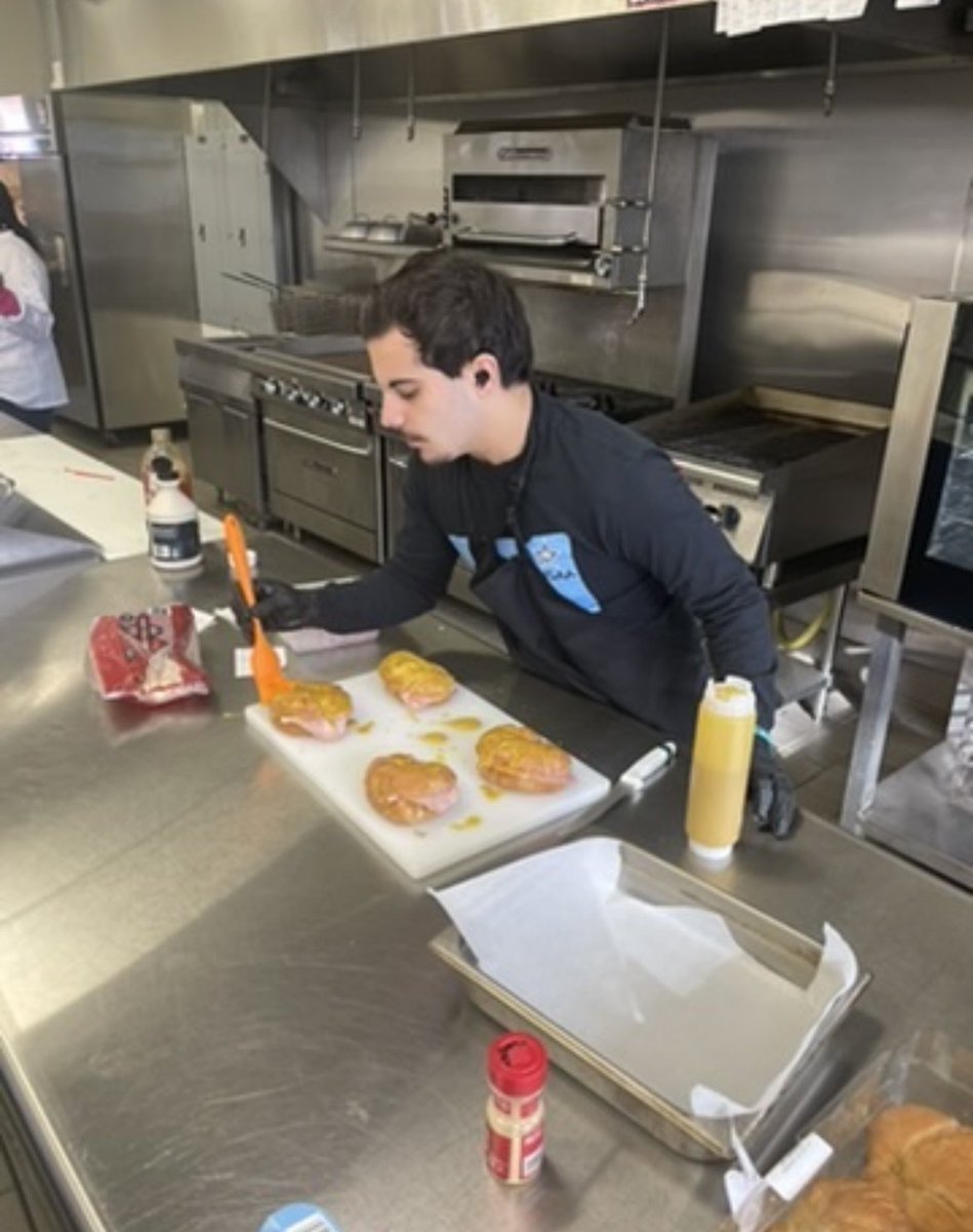 Sharing more great news! Congrats to Caden Birchfield (AHS) for earning his ✅employed status! Caden has earned his Serv-Safe Manager CRI and will begin work at Ron’s BBQ. We are so proud of you! <a href="/ccboe_news/">Calhoun County Schools</a> #cte #careerteched