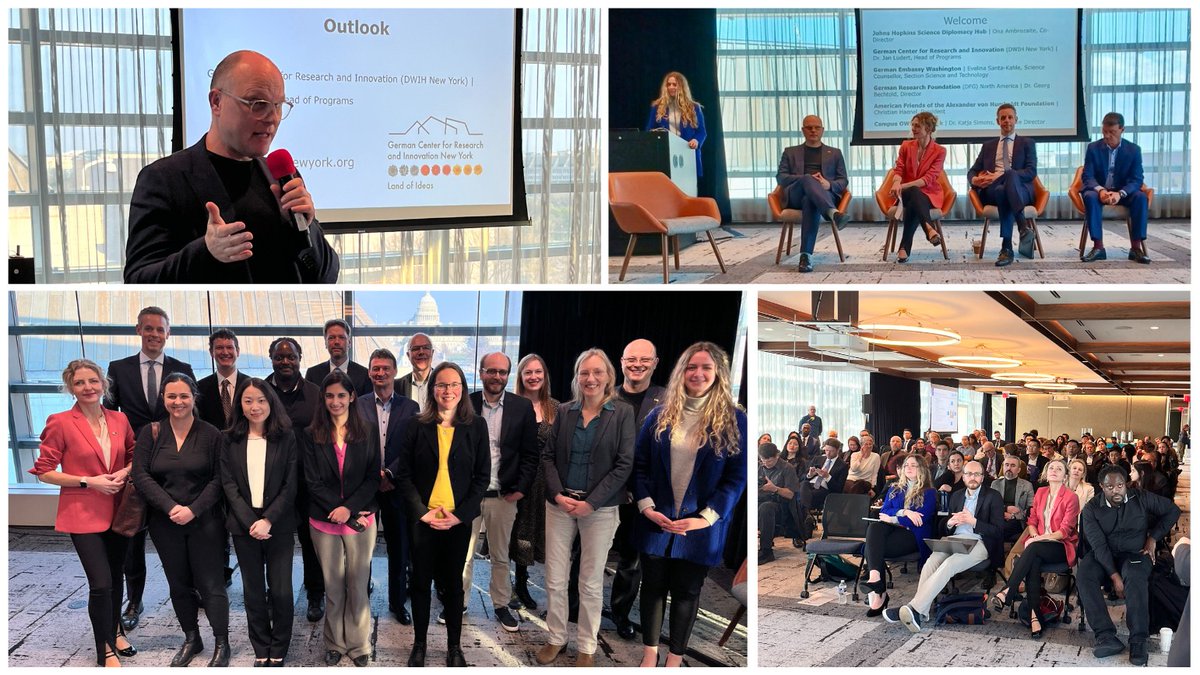 DWIH New York (@dwih_ny) on Twitter photo How sustainable is #AI? This was the main question at the <a href="/JohnsHopkins/">Johns Hopkins University</a> #ScienceDiplomacy Hub in #DC on March 20. <a href="/NY_CampusOWL/">Campus OWL New York</a>, <a href="/GermanyinUSA/">German Embassy Washington</a>, #DWIHNY, @AFAvH, <a href="/DFGNorthAmerica/">DFG North America</a> and <a href="/SAIL_network/">SAIL Research Network</a> co-hosted this inspiring event with flash talks, panel discussions and networking. How sustainable is #AI? This was the main question at the <a href="/JohnsHopkins/">Johns Hopkins University</a> #ScienceDiplomacy Hub in #DC on March 20. <a href="/NY_CampusOWL/">Campus OWL New York</a>, <a href="/GermanyinUSA/">German Embassy Washington</a>, #DWIHNY, @AFAvH, <a href="/DFGNorthAmerica/">DFG North America</a> and <a href="/SAIL_network/">SAIL Research Network</a> co-hosted this inspiring event with flash talks, panel discussions and networking.