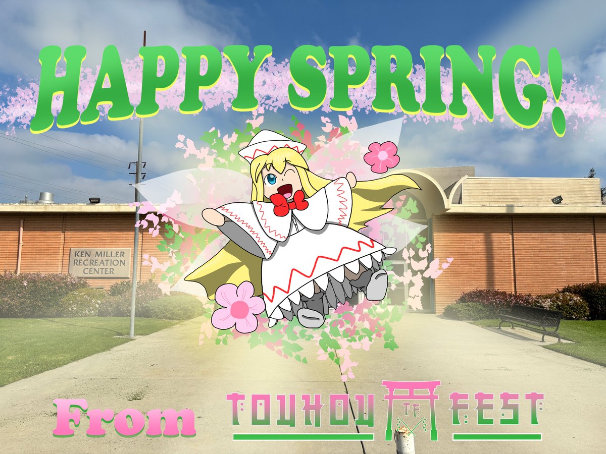 Whew, we finally caught her... everyone give a hand to Lily White, the heralding fairy of spring! With the coming of spring, we are currently 36 days until #TouhouFest 2024, a little over a month! Let's hype up this month to the fullest like Lily hypes up SPRIIIING!!!