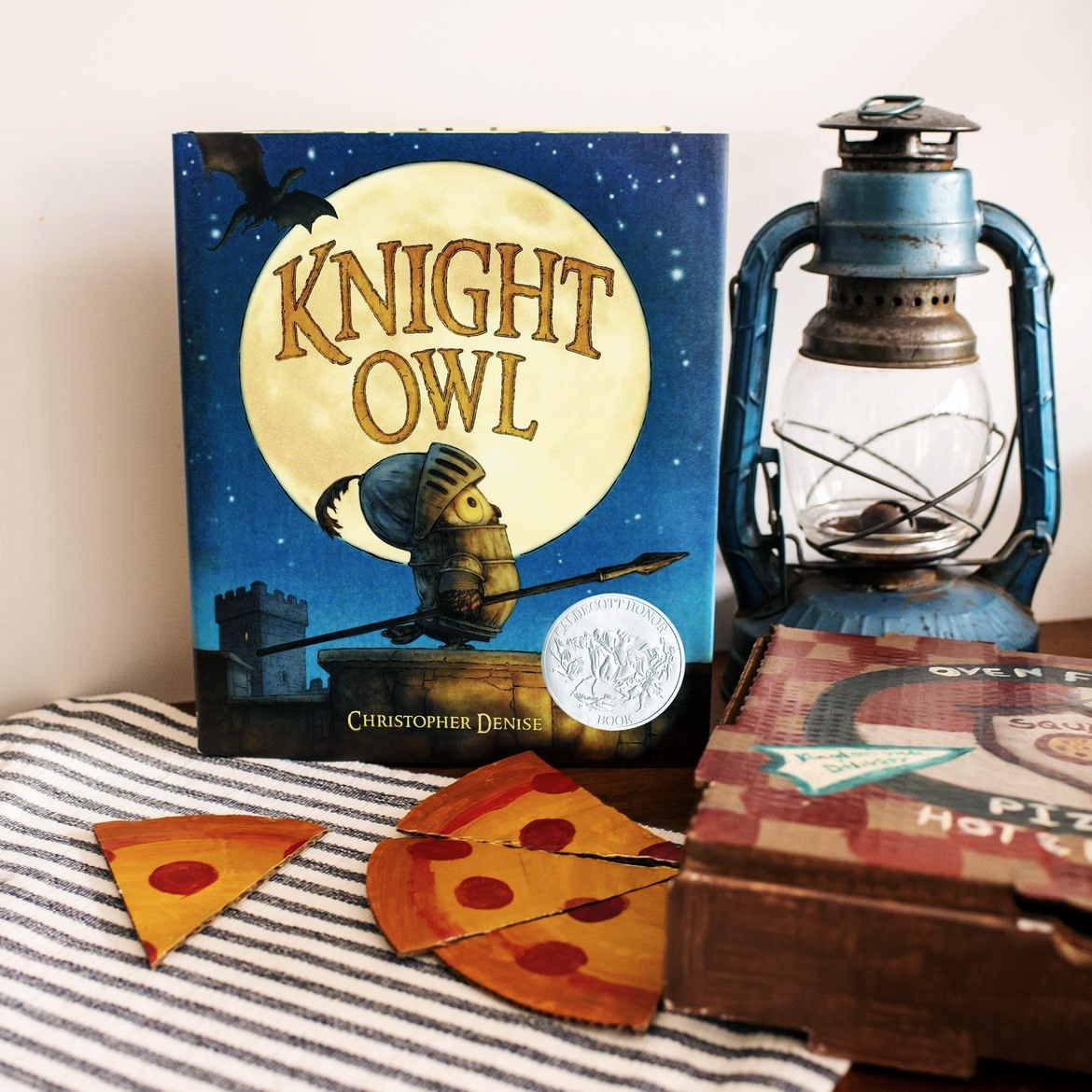 Can you believe KNIGHT OWL turned two last week?! 🦉 This calls for a pizza party, right?? 🍕 @cadenise