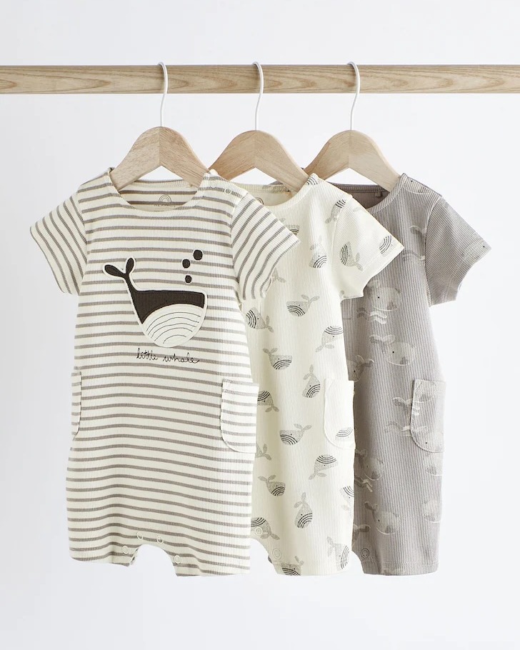 🌊 Dive into a world of cuteness with new whale rompers from @nextofficial 🐳 Shop the new collection of childrenswear in-store.