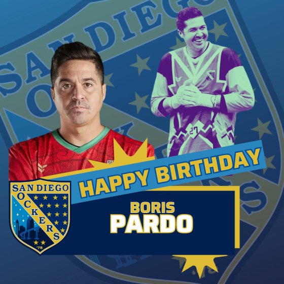 San Diego Sockers (@sandiegosockers) on Twitter photo Happy Birthday to one of the best goalkeepers ever - Boris Pardo! Have a great day, a great game, and an even better year!
#HappyBirthday
<a href="/2_bopa_7/">Boris Pardo</a> Happy Birthday to one of the best goalkeepers ever - Boris Pardo! Have a great day, a great game, and an even better year!
#HappyBirthday
<a href="/2_bopa_7/">Boris Pardo</a>