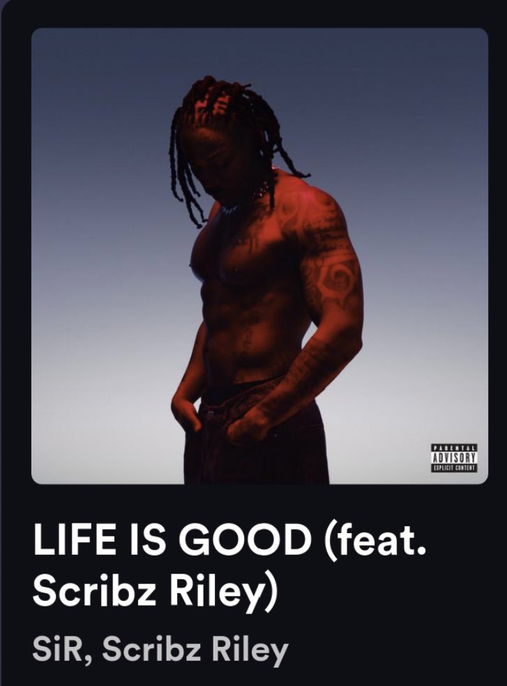 My brother @inglewoodSiR album “Heavy” out now! Blessed to feature on “Life Is good” My guy SIR wrote this song in no less than an hour real g in this! Produced by me and @Jonahstevens_