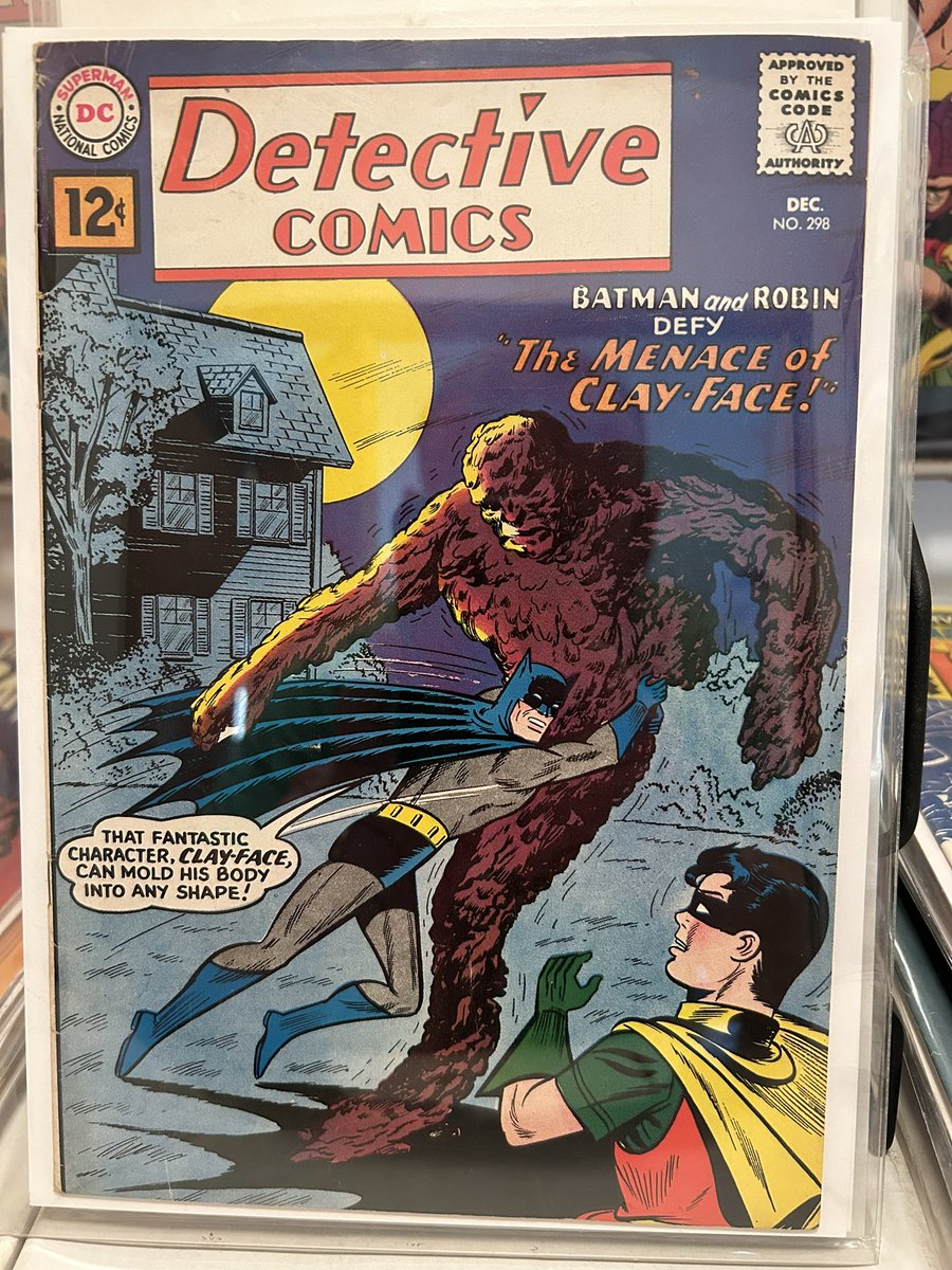 For #TopShelfFriday Detective Comics #298 first Clayface!