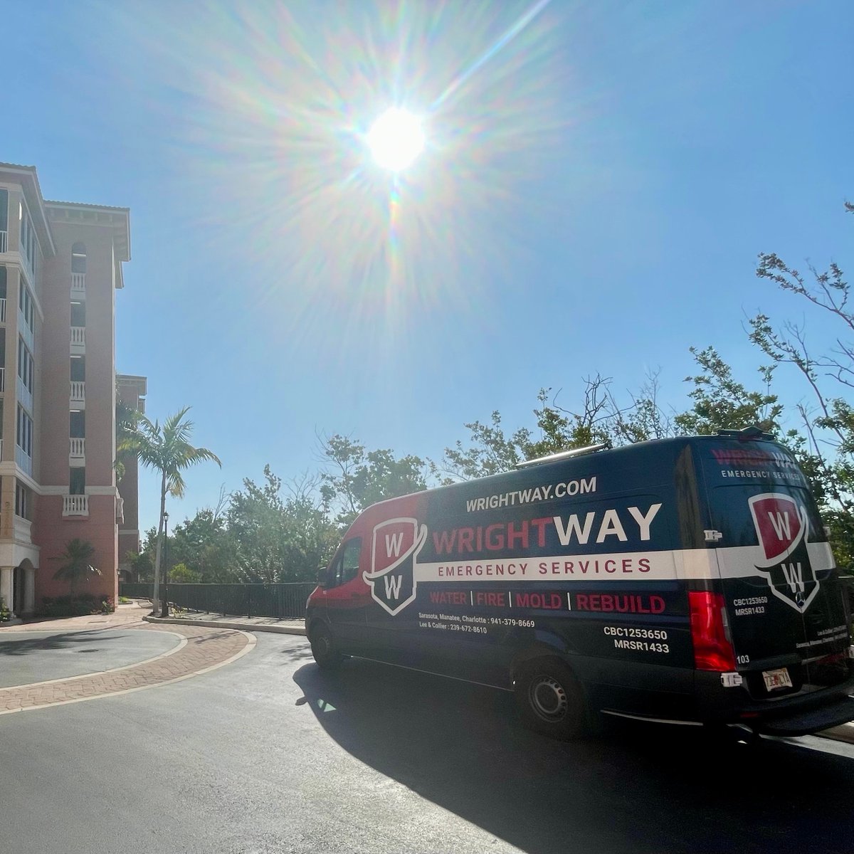 Unity and strength in action 💪. Our WrightWay team tackling a multi-unit restoration head-on. #TeamWrightWay #RestorationHeroes