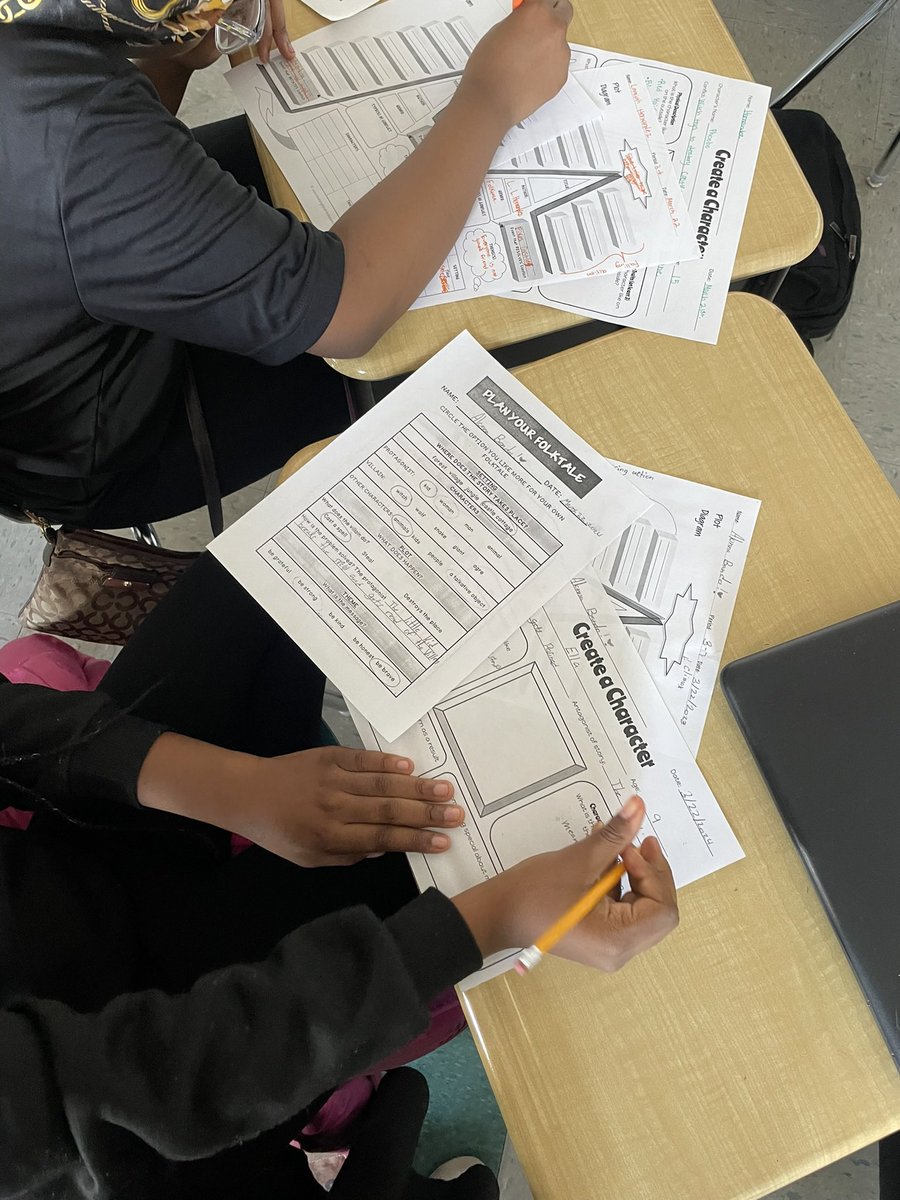 MrsCableReads's tweet image. Great ending to a week of student learning at Pittsburgh Westinghouse - first, guest speaker Ghadah Makashi spoke about her role with the @aclupa and student voice. 
Then we continued our folktale planning!
These kiddos EARNED their spring break, @PPSnews 💙💛