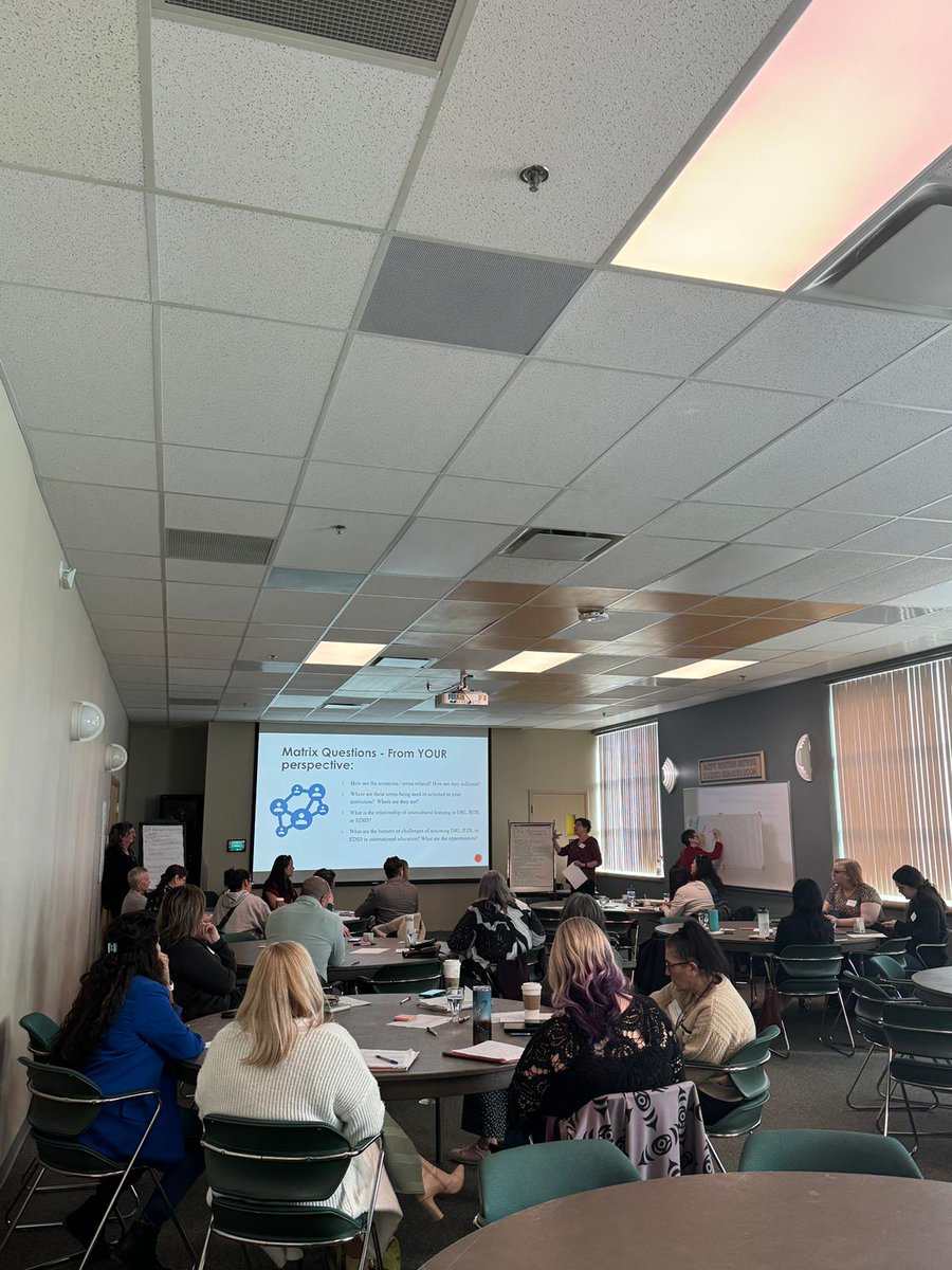 We're at UNBC today for Local to Global: Reimagining International Education to Align with DRI and JEDI Initiatives. Thank you to all facilitators & participants for such an engaging session.
