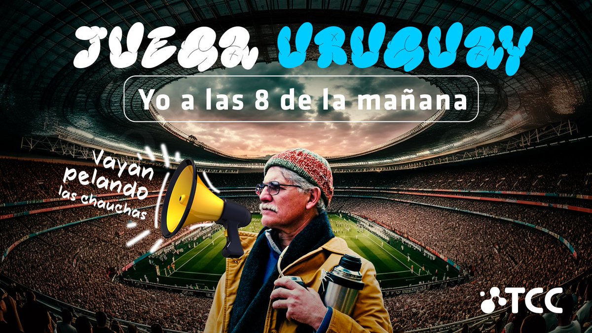 Confirmen si somos tod@s. 😂 📺⚽ No te pierdas hoy el partido amistoso de Uruguay vs País Vasco por #TCC 2 y en internet por #TCCVivo