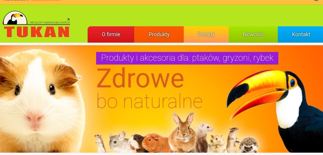 🔴 TUKAN, producent karmy dla chomików, świnek morskich, królików, myszek szczurków, szynszyli a także dla ptaków 

🔴TUKAN s.c. Janusz Hady, Anna Hady Radwanowice, znajduje się na liście (Ministerstwa Rolnictwa) firm, które sprowadzały ukraińskie zboże do Polski. #482ukraina…