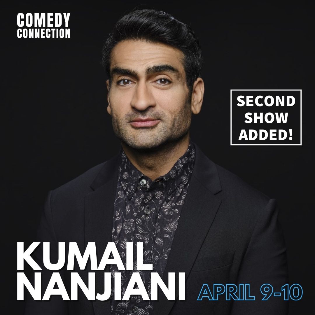 Second show added! Due to overwhelming demand, we have added another show with @kumailn ! The first one sold out in minutes... get your tickets NOW! bit.ly/4asZbrh