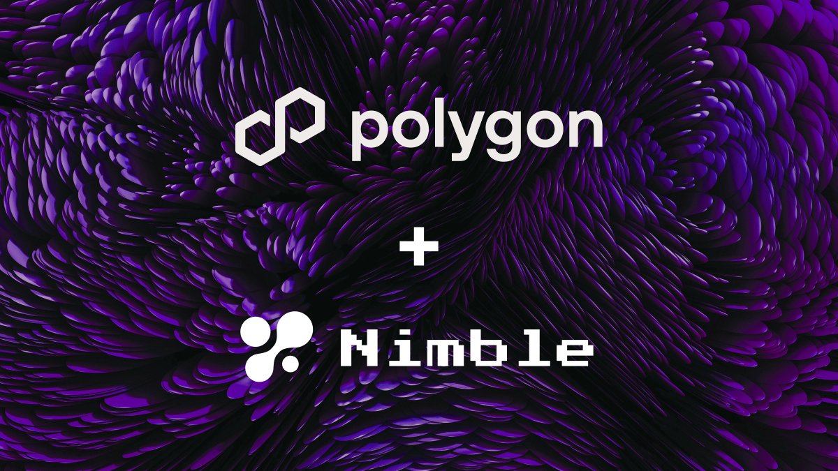 We’re excited to announce that Nimble is coming to the Polygon Ecosystem.

The integration enables Polygon blockchain users and builders to access Nimble’s AI aggregation layer, paving the way for AI-powered dApps and infrastructure.

The Polygon blockchain will become a portal