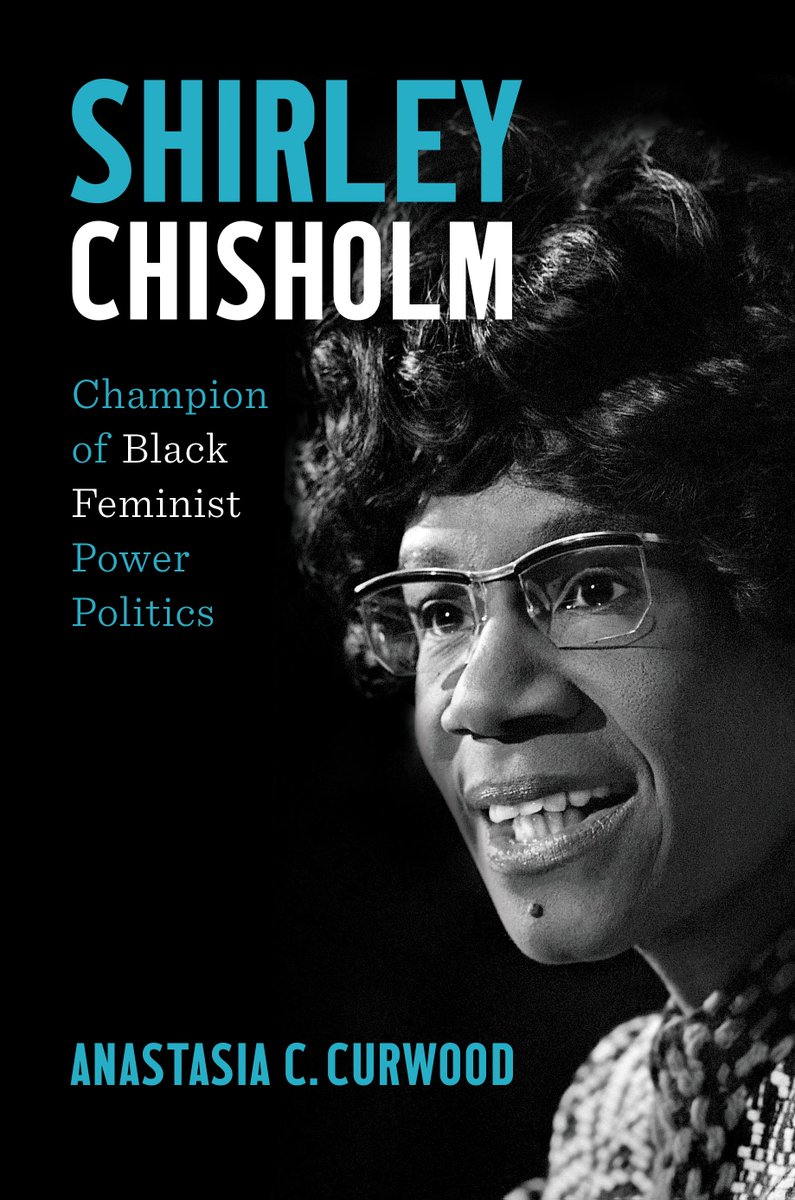 Looking for the perfect book to pair with Netflix's Shirley? Check out SHIRLEY CHISHOLM: Champion of Black Feminist Power Politics by Anastasia C. Curwood @CurwoodA bit.ly/4cmvGJv