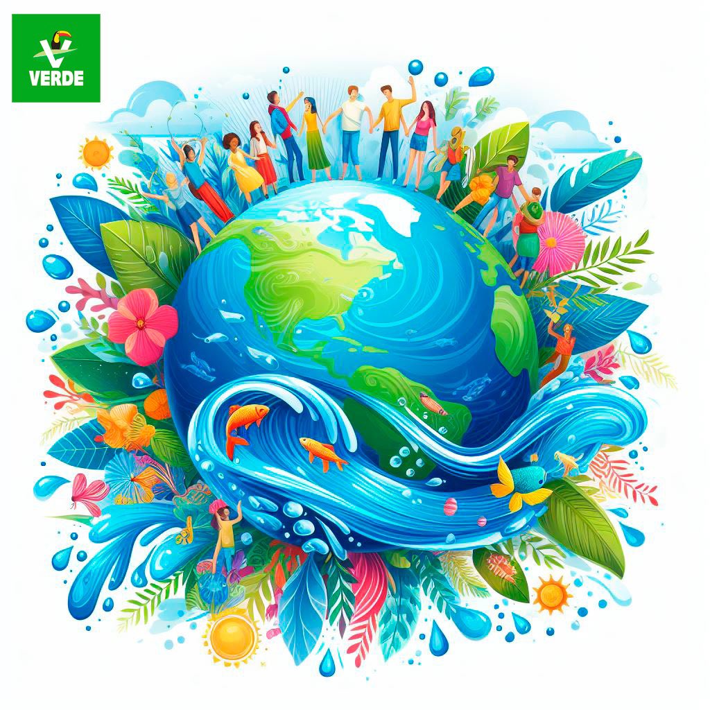 ¡Hoy celebramos el Día Internacional del Agua! 💧💙 En compañía de Kleopatra Sandoval y el Partido Verde, renovamos nuestro compromiso con el medio ambiente y la preservación del agua. ¡Juntos, trabajamos por un futuro más sostenible y consciente! 🌍🌱 #DíaMundialDelAgua